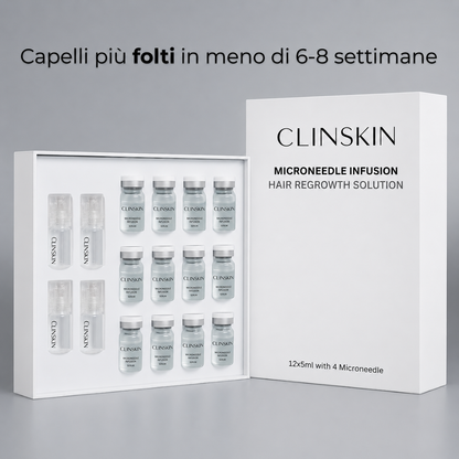 Sistema di micro-infusione per la ricrescita dei capelli di ClinSkin