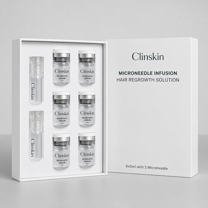 Sistema di micro-infusione per la ricrescita dei capelli di ClinSkin