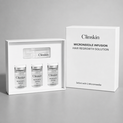 Sistema di micro-infusione per la ricrescita dei capelli di ClinSkin