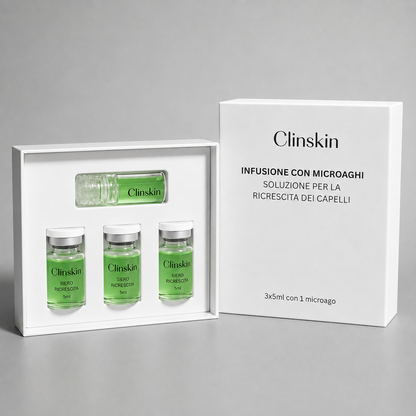 Sistema di micro-infusione per la ricrescita dei capelli di ClinSkin