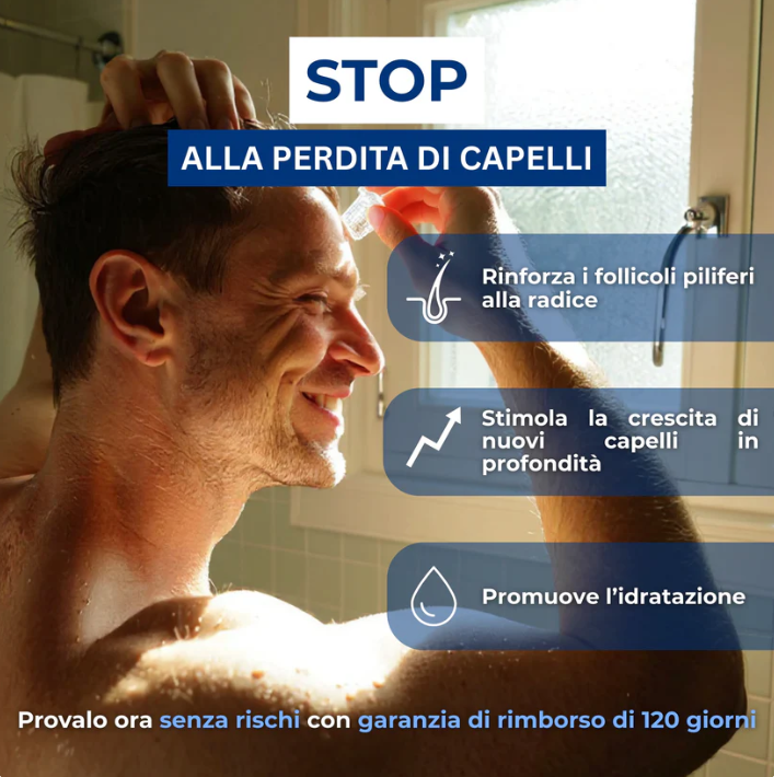Sistema di micro-infusione per la ricrescita dei capelli di ClinSkin